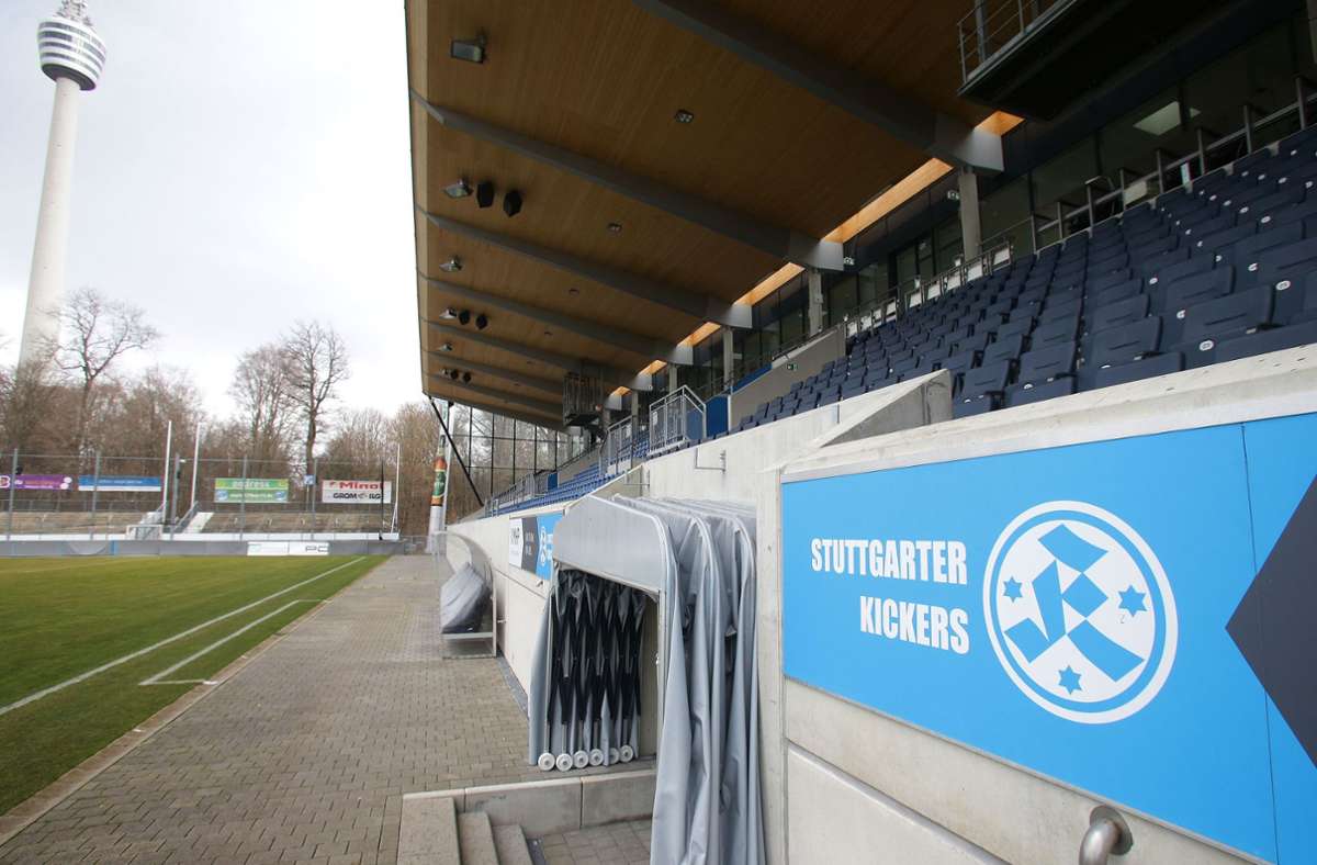 Stuttgarter Kickers: Die Blauen rechnen mit Zuschauern beim Ligaauftakt