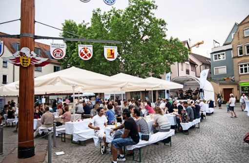 Zehnmal Abendmarkt auf dem Marktplatz: am Freitag geht’s los. Foto: /Lichtgut/Max Kovalenko