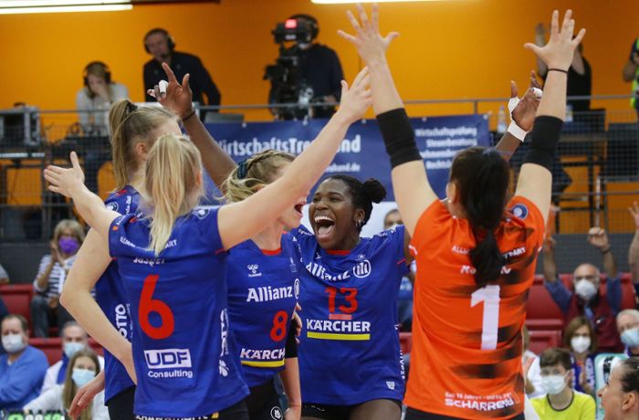 Allianz MTV Stuttgart: Volleyballerinnen weiter auf Erfolgskurs