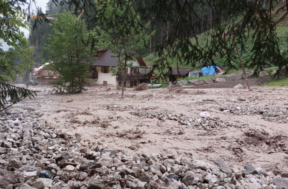 Wie groß sind die Schäden nach den Unwettern in Südtirol?