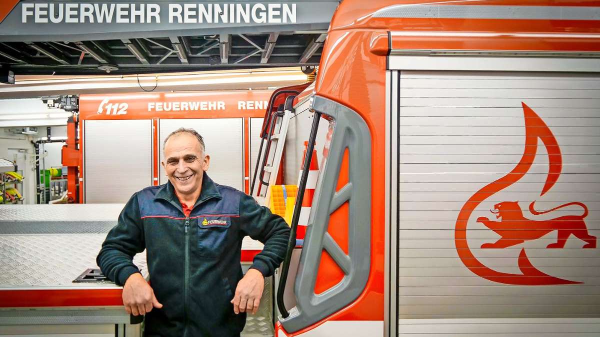 Feuerwehr Renningen: Neuer Kommandant tritt in große Fußstapfen