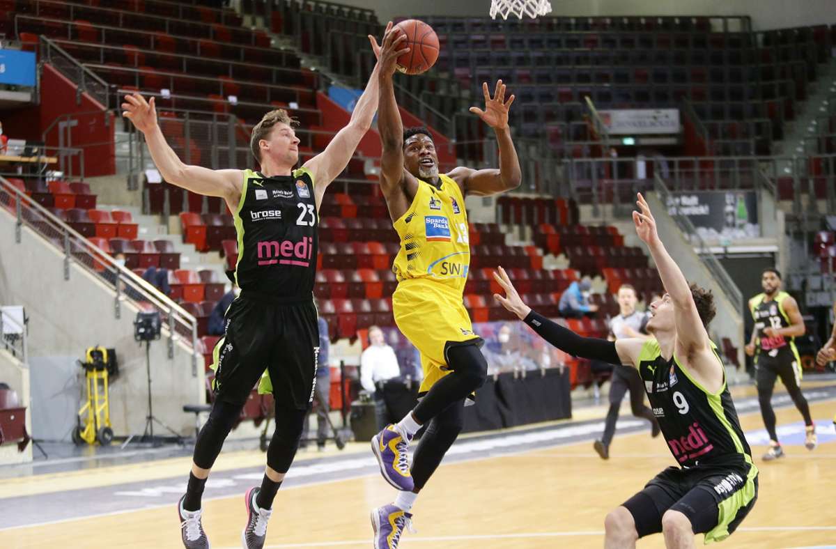 Basketball-Bundesliga: MHP Riesen Ludwigsburg verpflichten David Walker von medi Bayreuth