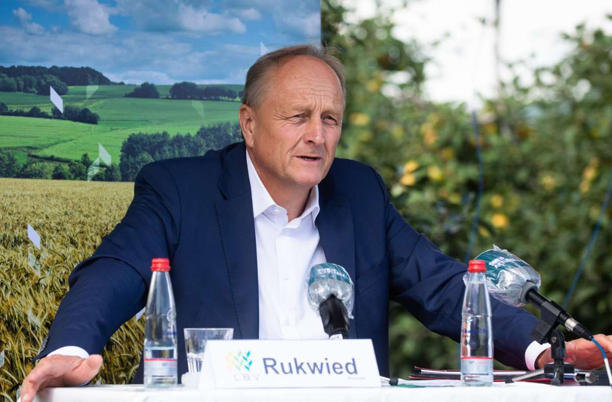 Der Präsident des Landesbauernverbands Joachim Rukwied sorgt sich um die Zukunft der Landwirtschaft in Baden-Württemberg. Foto: dpa/Christoph Schmidt