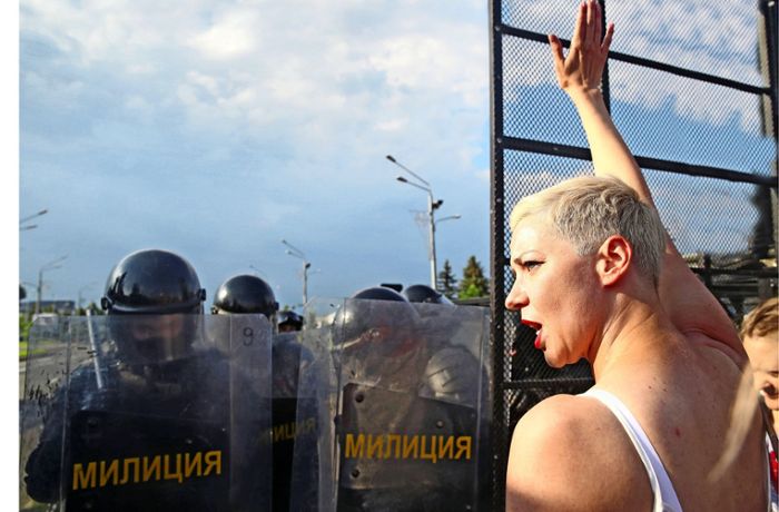 Lagerhaft für Kolesnikowa: Mit Herz gegen Lukaschenko