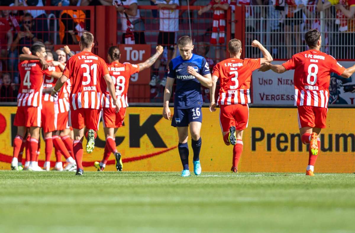 Fußball-Bundesliga: Union siegt im Derby gegen Hertha – Freiburg furios