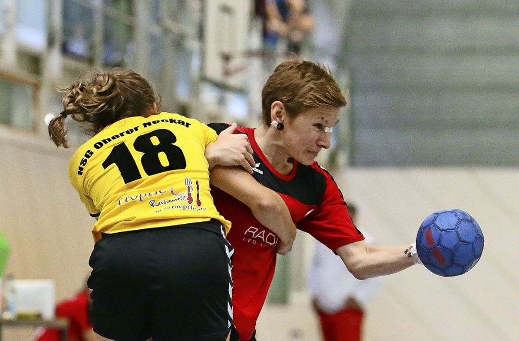 Handballerinnen der HSG Ga-Ga besiegen die favorisierte HSG Oberer Neckar mit 17:13: Der  Wille macht den Unterschied