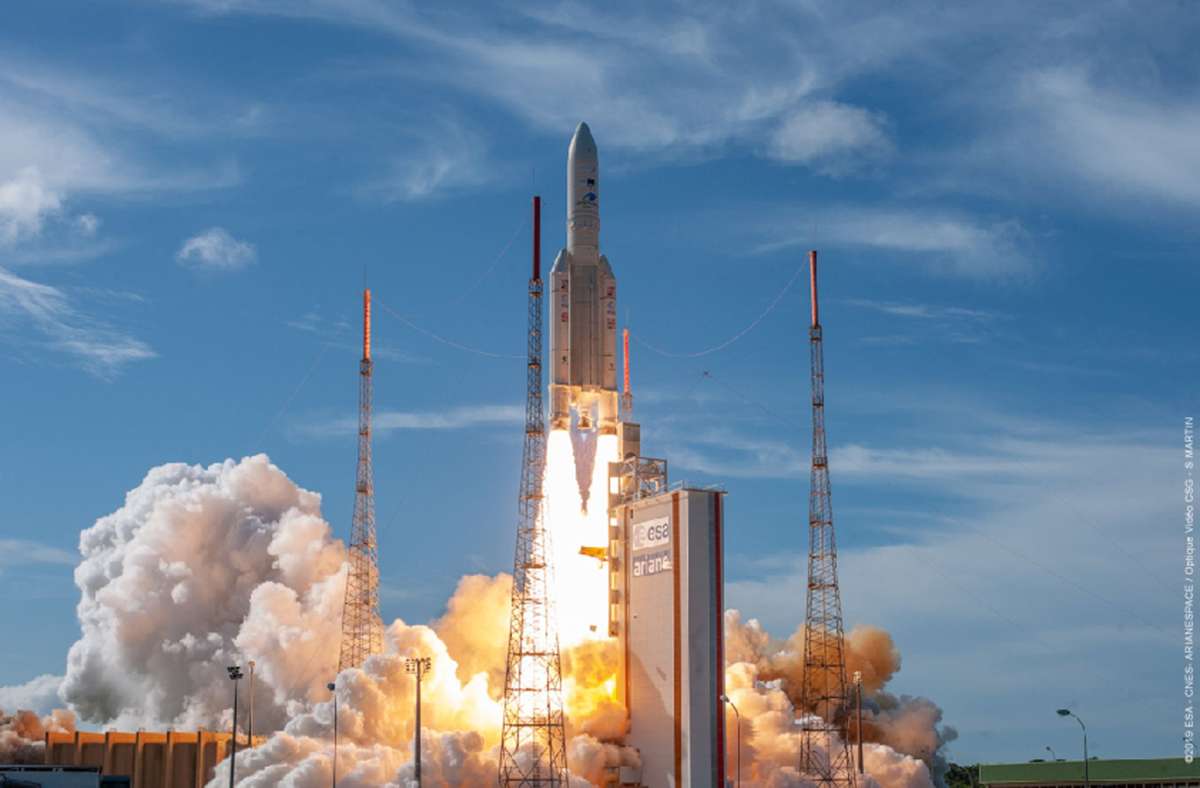 Raumfahrt: Europa verschwindet im  Raketenloch