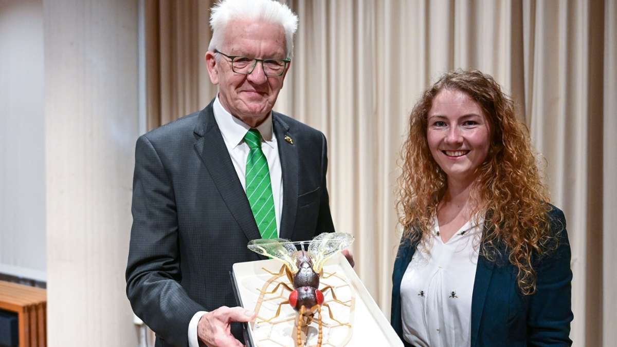 Prominente als Namensgeber für Arten: Die Kretschmann-Wespe und das Biden-Fossil