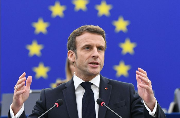 Grundsatzrede zur EU: Macron fördert Europa, wenn es Frankreich nutzt