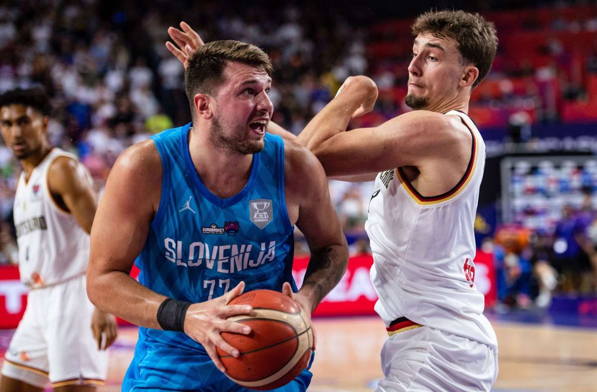 Dämpfer durch Doncic: Europameister stoppt Deutschlands Basketballer