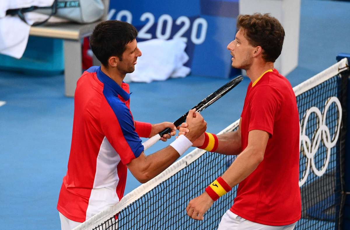 Tennis bei Olympia 2021: Djokovic verliert Spiel um Bronze gegen Carreno-Busta