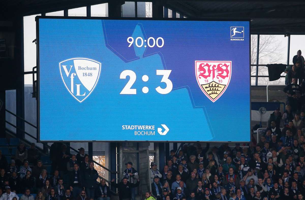 Der VfB Stuttgart gewinnt beim VfL Bochum seit Dezember 2021 wieder ein Auswärtsspiel.