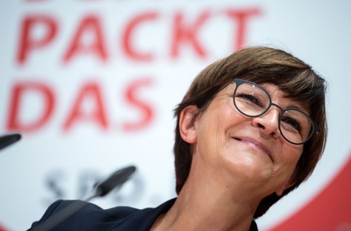 SPD-Chefin Saskia Esken: „Die SPD bleibt ein lebendiger Ort“