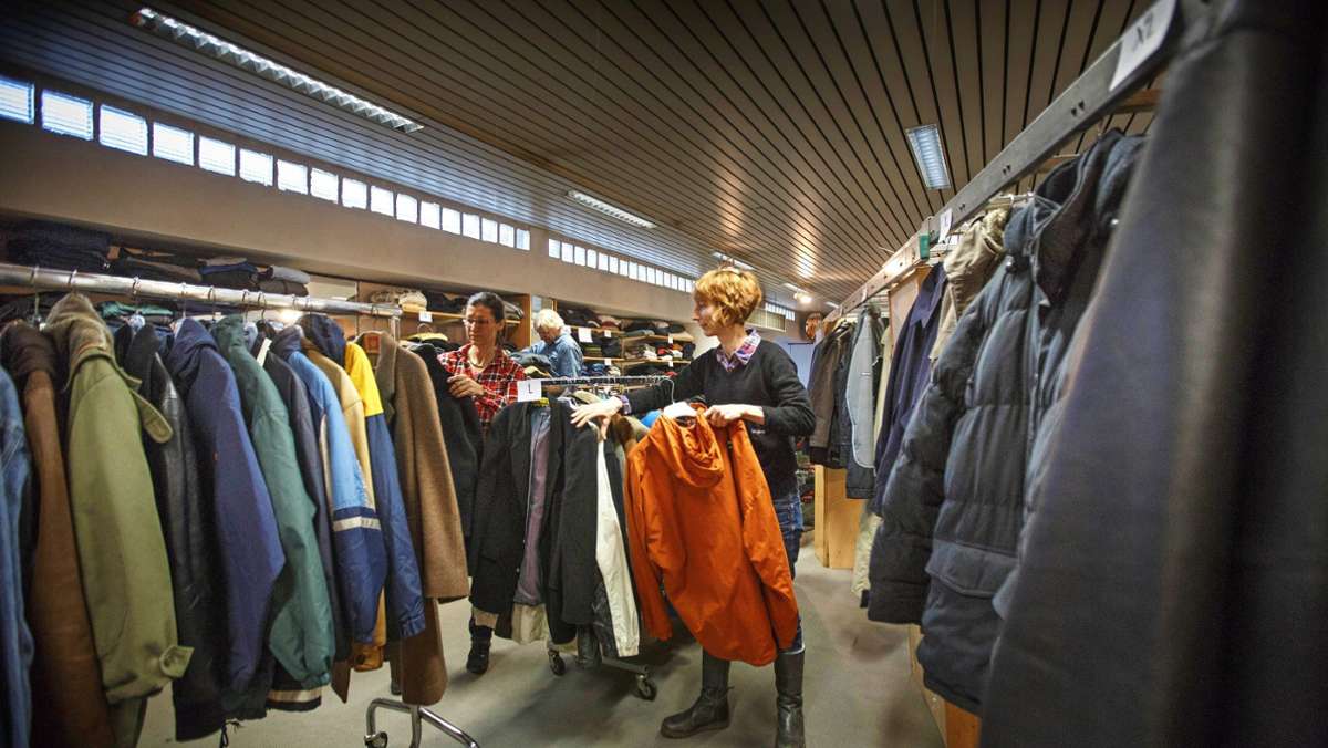 Hilfe im Rems-Murr-Kreis: Hohe Nachfrage in Kleiderkammern