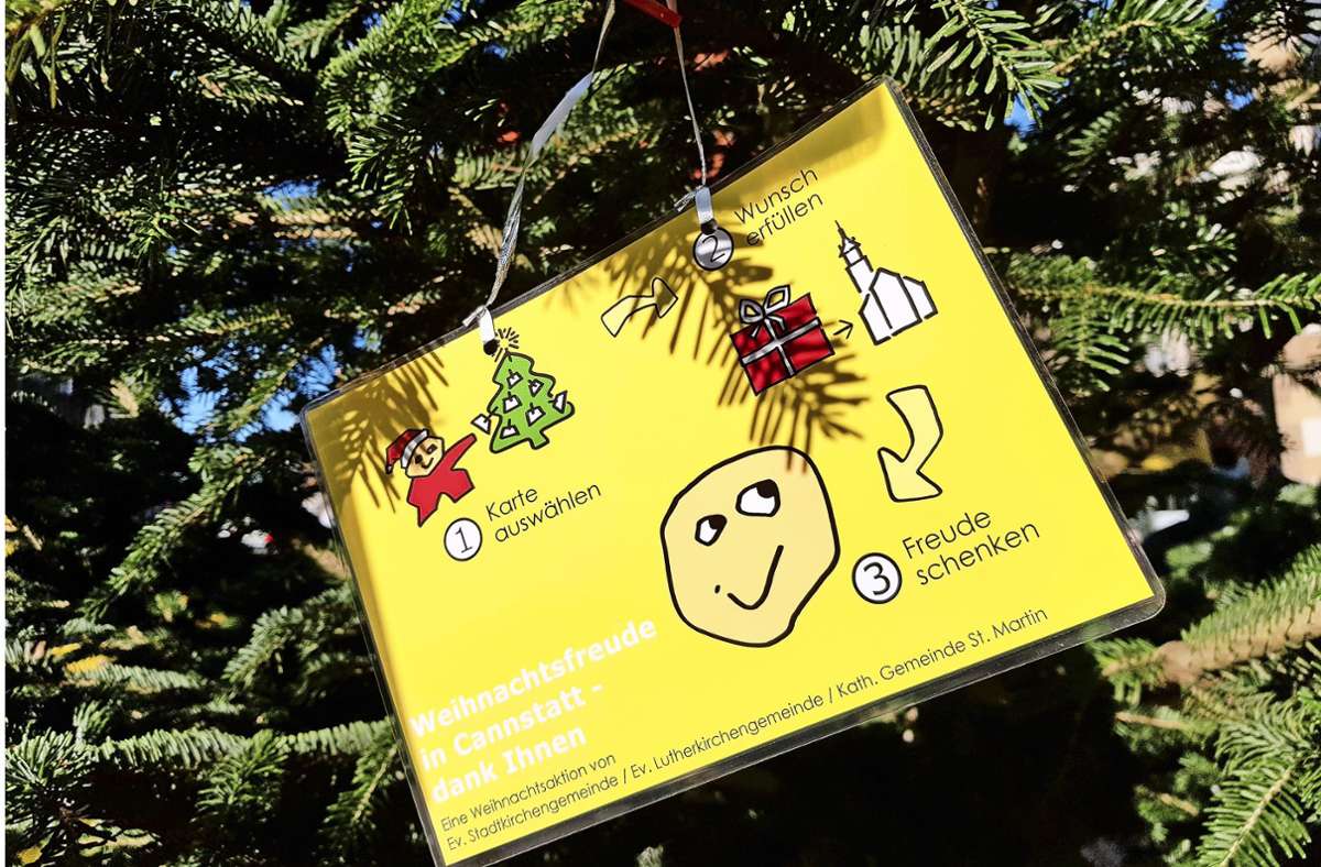 Hilfsprojekt in Cannstatt: Weihnachtsfreude für Bedürftige