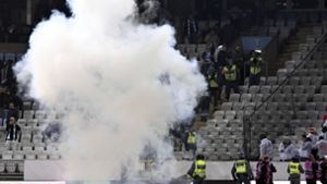 Union-Spiel in Malmö von Fan-Ausschreitungen überschattet