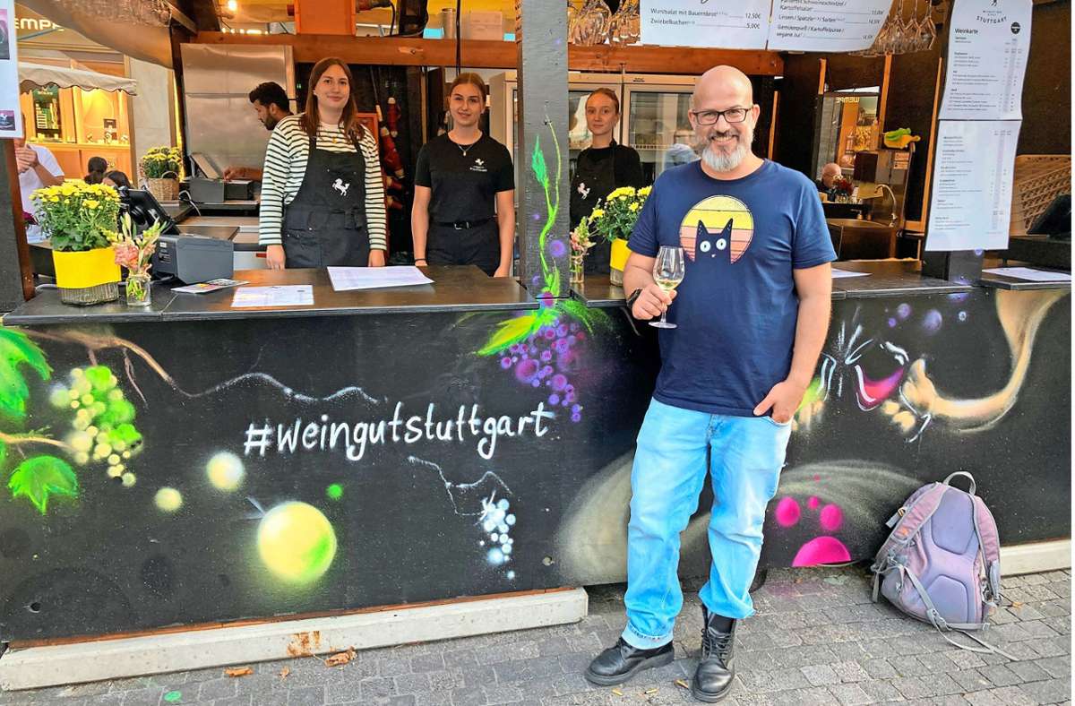 Stuttgarter Weindorf: Die  Winzer entern das Weindorf