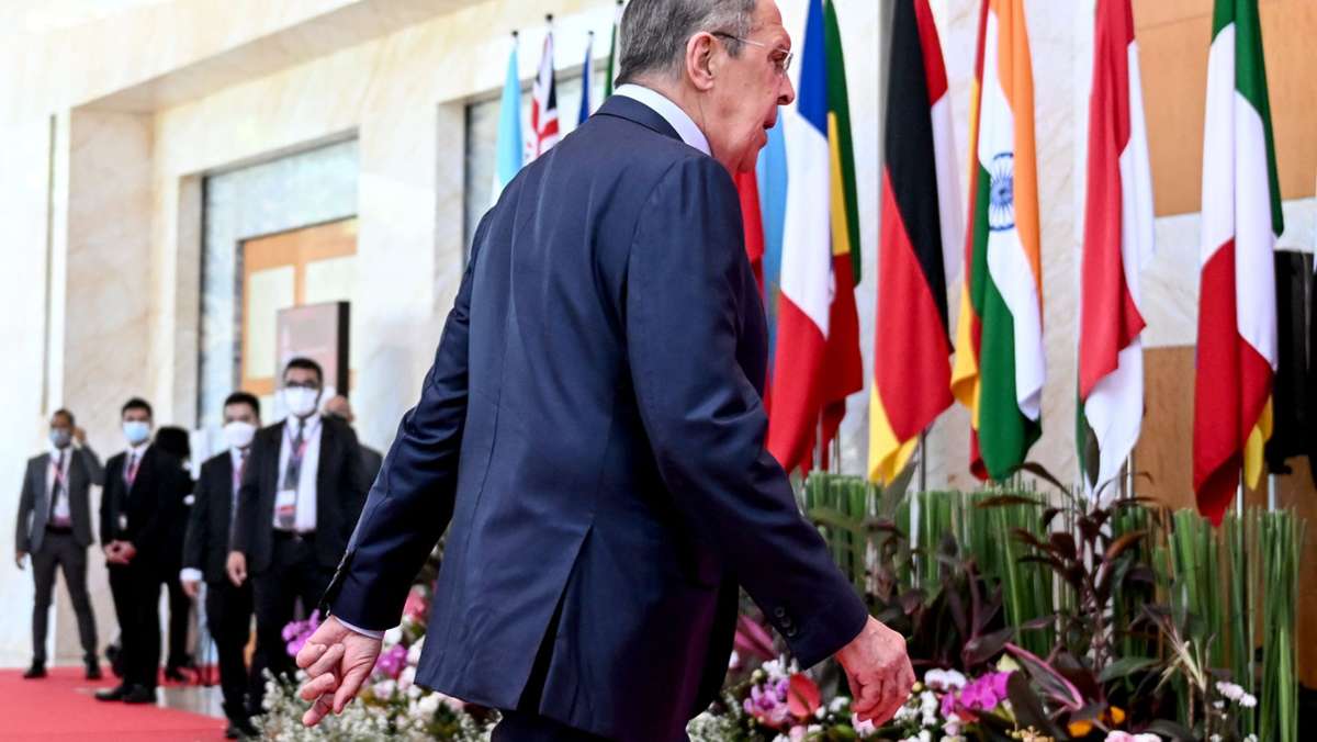 Außenminister Lawrow verlässt G20 vorzeitig: Ein Zeichen von Schwäche