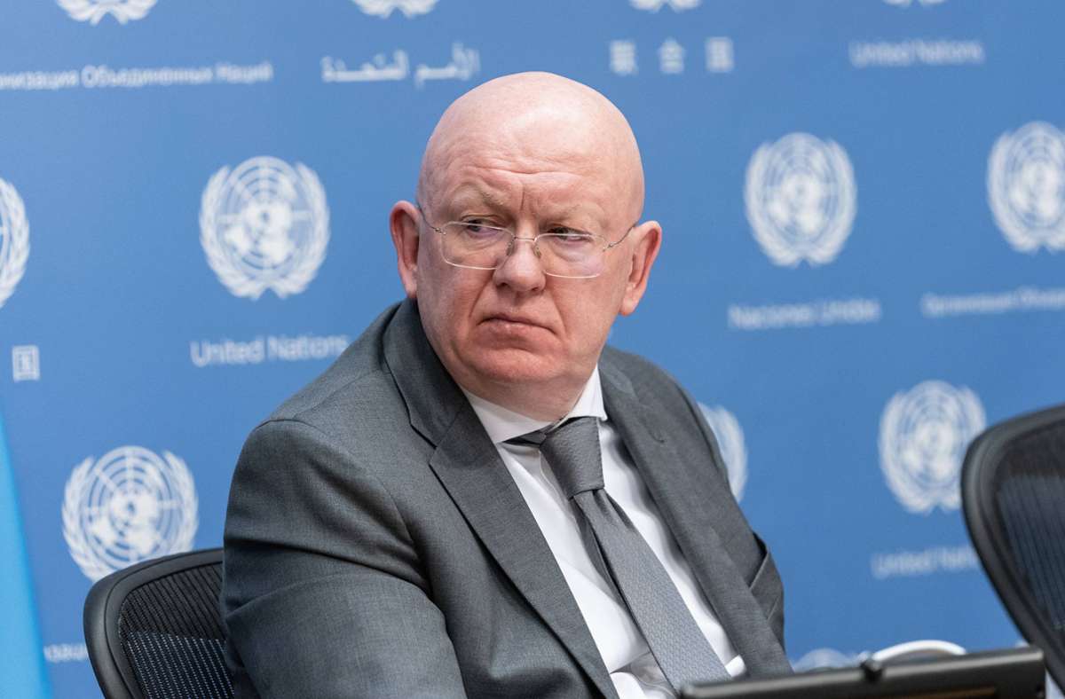 UN-Botschafter von Russland: „Die deutschen Panzer werden wieder einmal Russen töten“