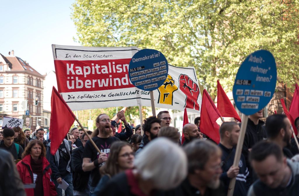 Tag der Arbeit in Stuttgart: Kein Maskenverbot für Demos zum 1. Mai