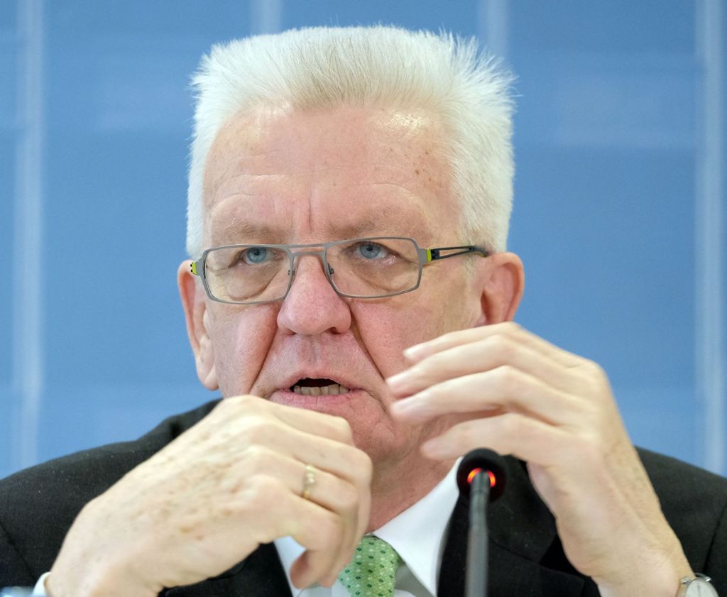 Kretschmann kritisiert Brüsselpläne von AfD-Chef Meuthen