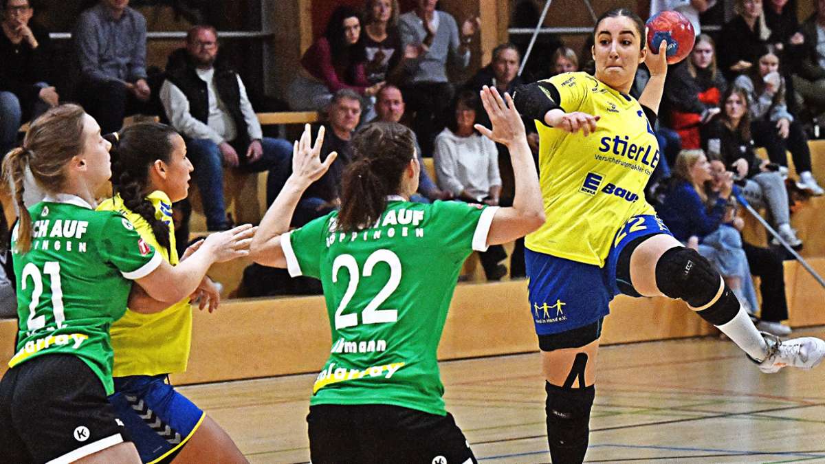 Handball-Oberliga: Leinfelden-Echterdingen: Erster Dämpfer für die HSG-Frauen