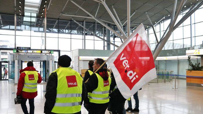 Verdi: Dienstags wird  am Stuttgarter Flughafen gestreikt