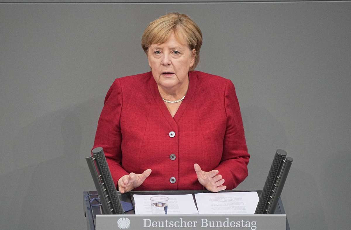 Regierungserklärung im Bundestag: Merkel will mit Taliban verhandeln –  Ortskräfteverfahren verteidigt