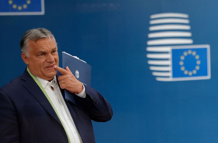 Ungarn Premier Orban ist beleidigt: Er muss leider draußen bleiben