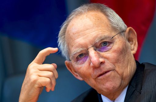 Für Wolfgang Schäuble beginnt seine 14. Legislaturperiode. Foto: dpa/Bernd von Jutrczenka