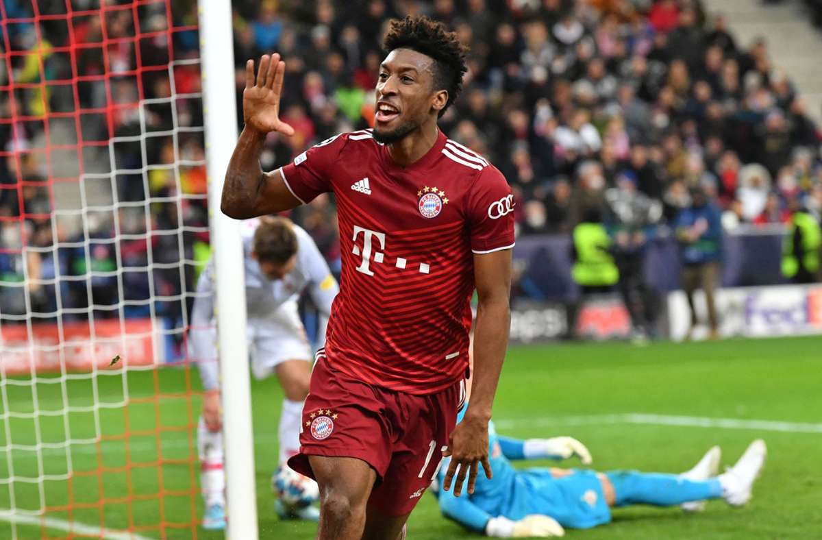 Champions League: Coman rettet Bayern: Last-Minute-Tor gegen junge Salzburger Bullen