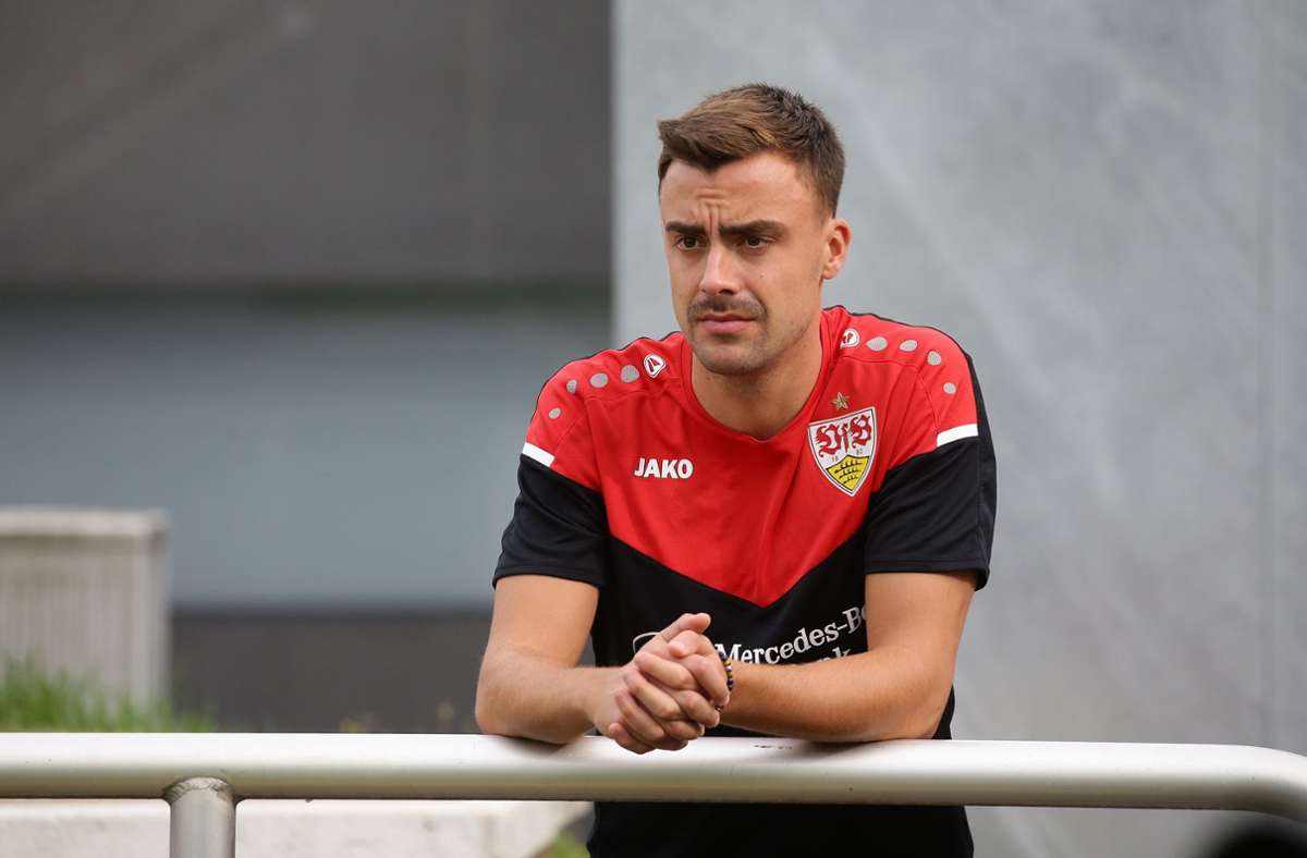 VfB Stuttgart: Philipp Förster zurück im  Mannschaftstraining