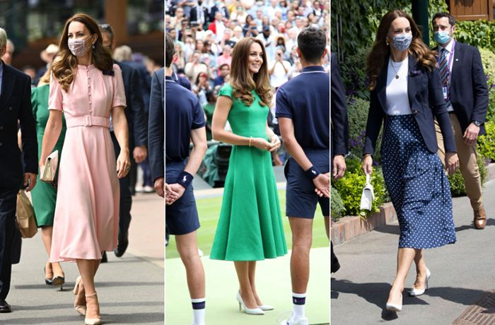 In Wimbledon und Wembley: Was man von Herzogin Kates Outfits lernen kann