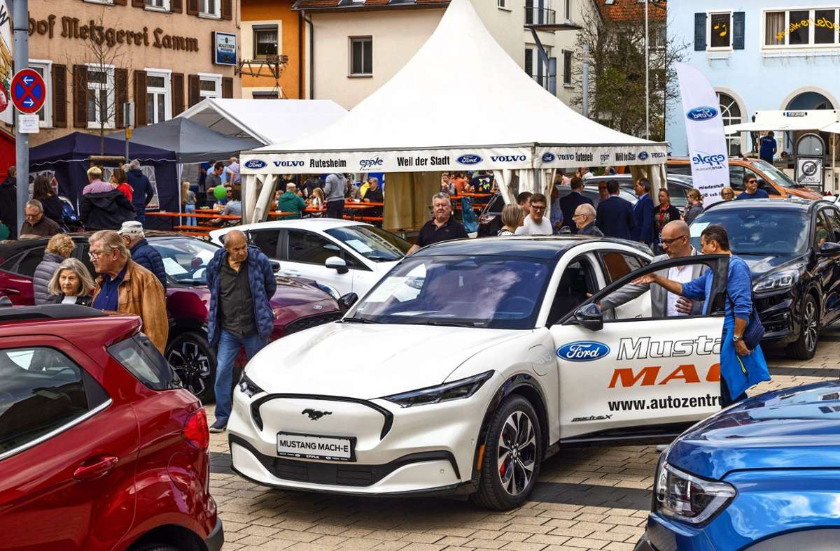Autoschau Rutesheim: Der Trend geht immer mehr zur elektrischen Mobilität