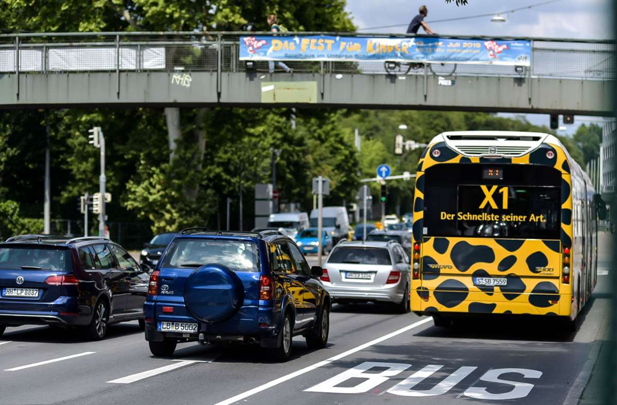 B 14 in Stuttgart: Autofahrern drohen fünf Jahre Baustelle
