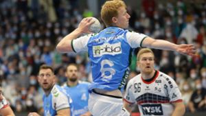 Jon Lindenchrone Andersen rettet Frisch Auf Punkt im Handball-Krimi