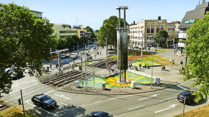 Der Brunnen am Wilhelmsplatz steht in der Kritik