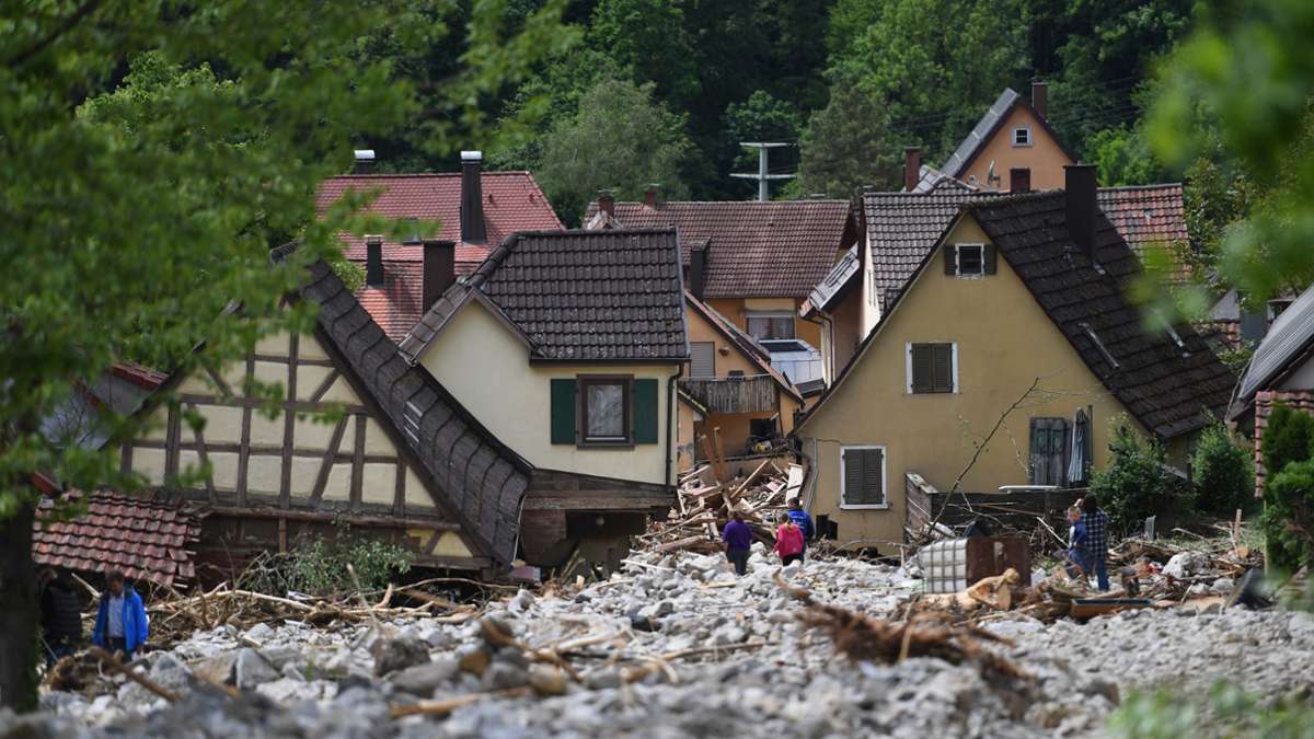 Hochwasserschäden: Kretschmann sieht bei Pflichtversicherung Bund am Zug