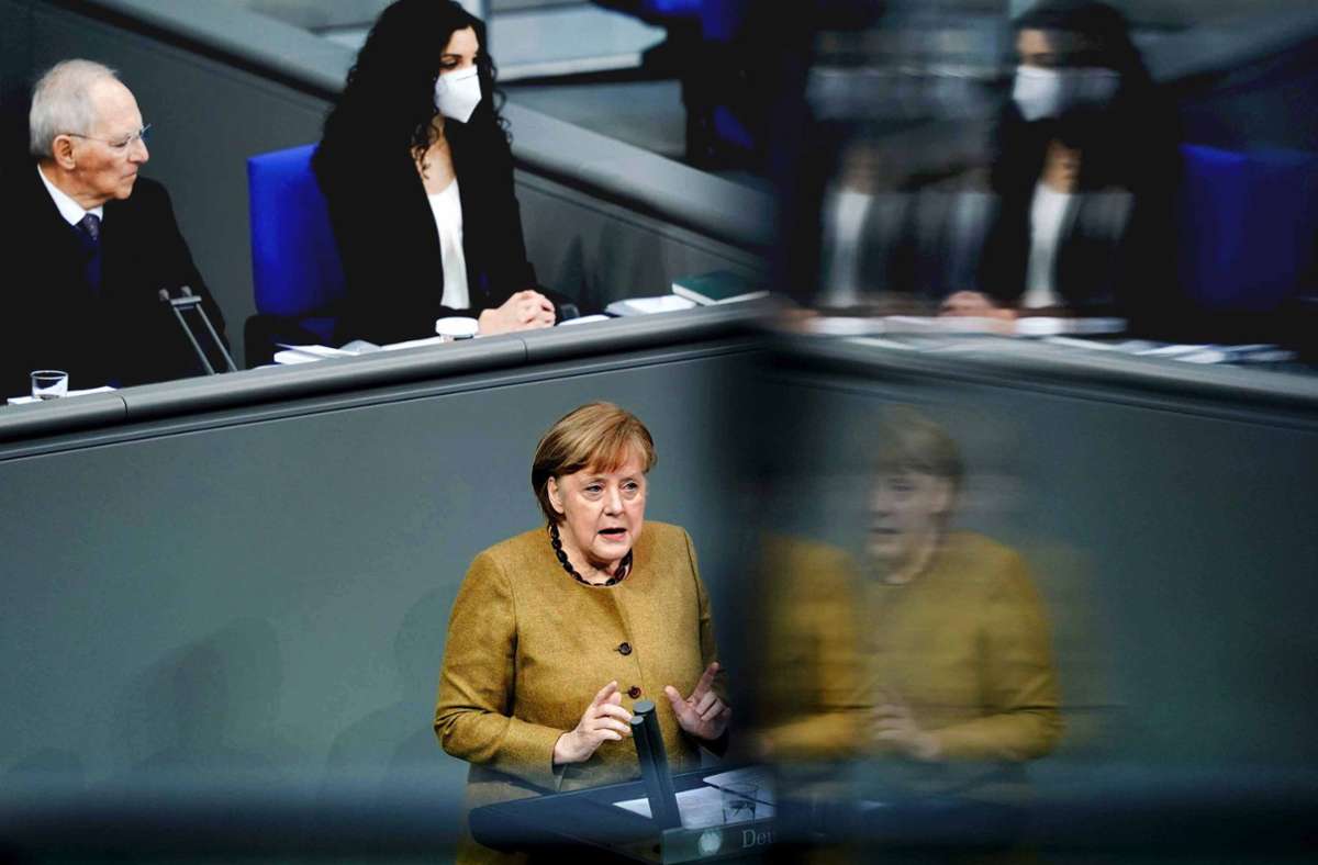 Angela Merkels Regierungserklärung: Päpstin der Pandemie?