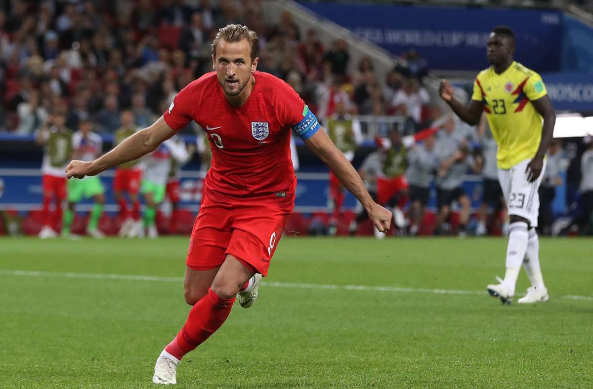 Englands Harry Kane war 2018 mit sechs Treffern der erfolgreichste WM-Torschütze. Foto: imago/Colorsport