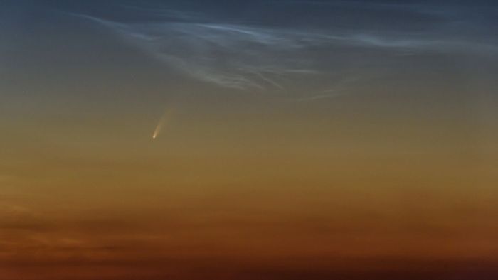 Wann der neue Komet am besten zu sehen ist