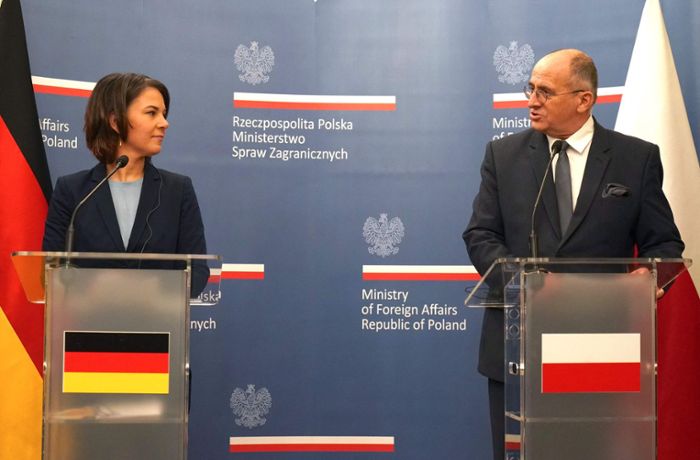 Annalena Baerbock in Warschau: Polens Außenminister hat viele Ratschläge für seine Amtskollegin