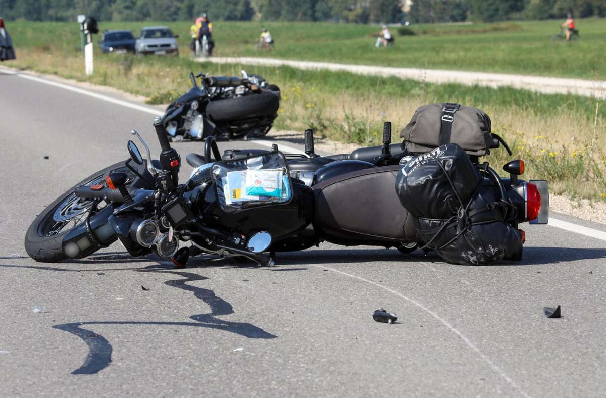 Sigmaringen: Unfall mit fünf Motorradfahrerinnen - Polizei ermittelt Ursache