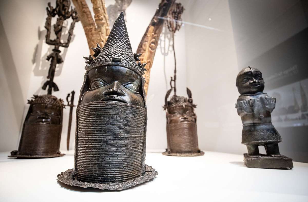 Das Königshaus Benin erhält einige seiner Kunstwerke zurück. Foto: dpa/Christoph Schmidt