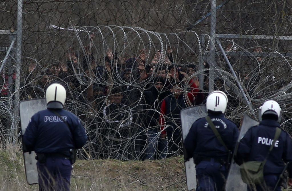 Flüchtlingskrise: Wieder Zusammenstöße an griechisch-türkischer Grenze