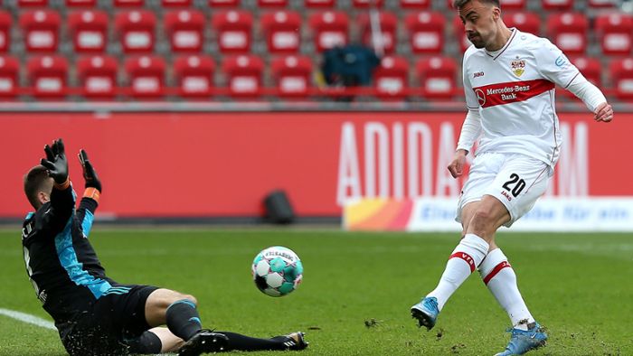 Philipp Försters Treffer reicht dem VfB nicht zu mehr