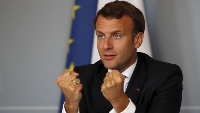 Emmanuel Macron kritisiert Aussage von Annegret Kramp-Karrenbauer