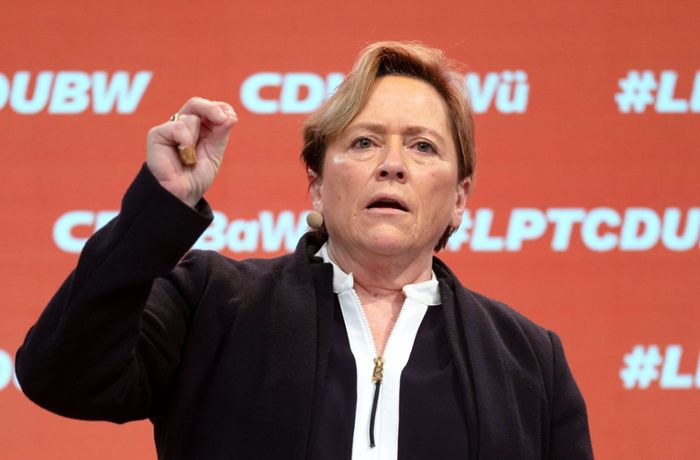 CDU-Landesparteitag: Die Rede von Susanne Eisenmann im Schnellcheck
